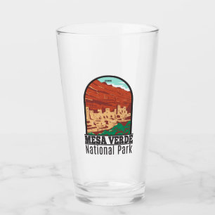 Mesa Verde National Park Colorado Colorful Glas