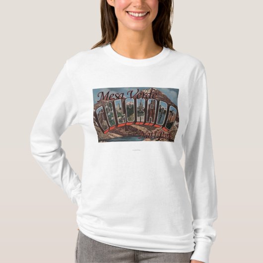 Mesa Verde Nat'l Park, Colorado T-shirt (Voorkant)