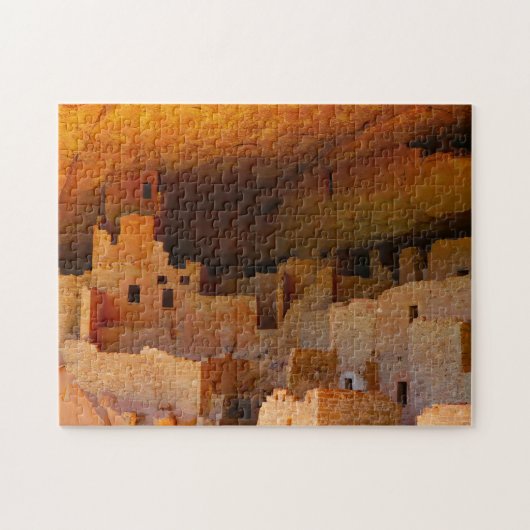 Mesa Verde Utah. Legpuzzel (Horizontaal)