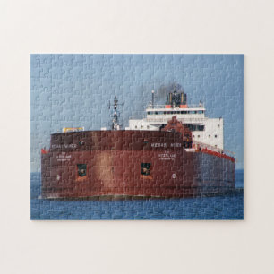 Mesabi mijnwerkersschip op Lake Superior Jigsaw Pu Legpuzzel