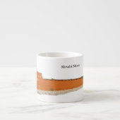 Mesabi Miner cutout espresso mok (Voorkant)