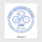 Mesabi Trail (fietsen) Sticker (Vel)