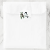 Mésange Timide, Autocollant (Sac)