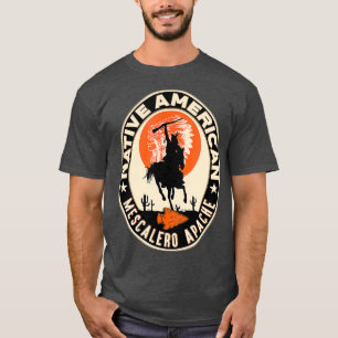 Mescalero Apache sterk Indiaans T-shirt