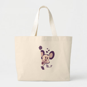 Mesdames Sac fourre-tout avec panda heureux