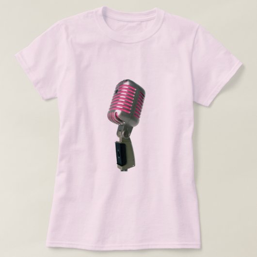 Mesdames - T-shirt Mic rose (Design devant)