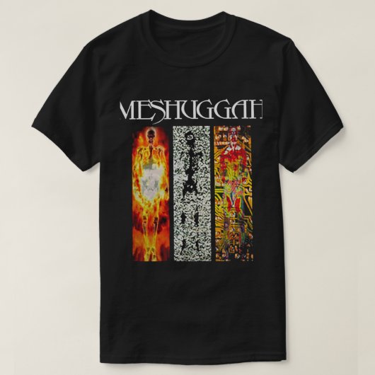 Meshuggah Nieuwe Logo T-shirt (Design voorkant)