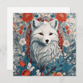 Mesmeriserende Arctic Fox Wildlife (Voorkant / Achterkant)