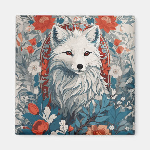 Mesmeriserende Arctic Fox Wildlife Magneet