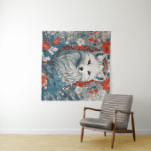 Mesmeriserende Arctic Fox Wildlife Wandkleed (In Situ (horizontaal))