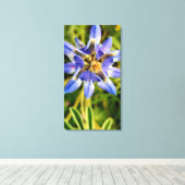 mesmerising flower aerial spring flora collection canvas afdruk (Insitu (Houten vloer))