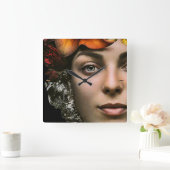 Mesmerize Vierkante Klok (Huis)