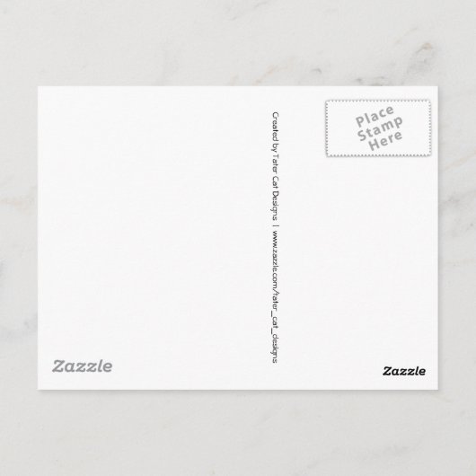 Mesmerizing Beauful Green Cat's Eye Briefkaart (Achterkant)