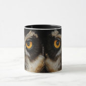 Mesmerizing Golden Eyes of a Spectacled Owl Mok (Midden)