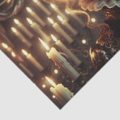 Mesmerizing Gothic Harlequin Decoupage Tissuepapier (Detail)