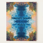 MESMERIZING OCEAN BLUE WAVES PLANNER (Dos)