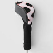 Mesmerizing Oriental Pink Waves Golfheadcover (Schuin)