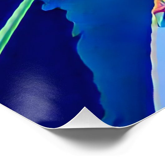 Mesmerizing Sunset Seascape - Frankrijk per boot Perfect Poster (Hoek)