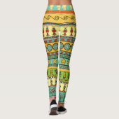 Mesopotamian Artwork Leggings (Achterkant)