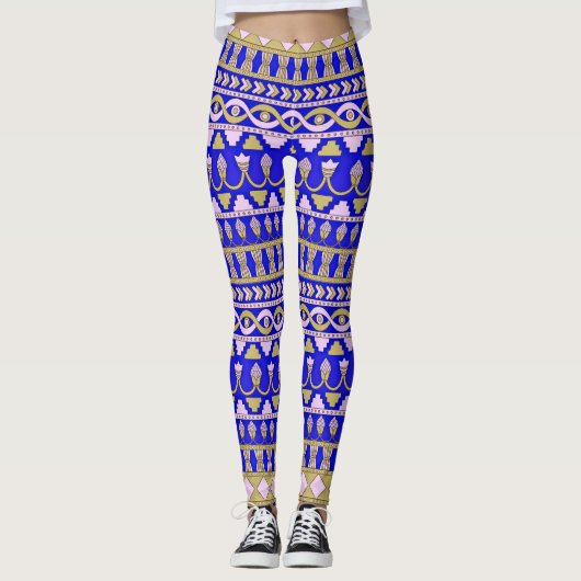 Mesopotamische kunst leggings (Voorkant)