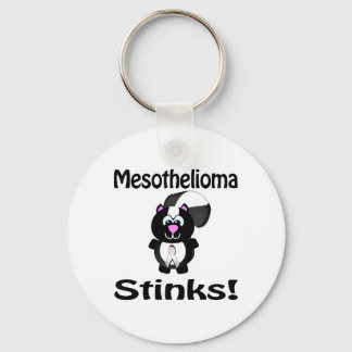 Mesothelioma Stinks Skunk Awareness Design Sleutelhanger