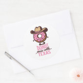 Mess de beignes mignonnes avec Stickers Texas (Enveloppe)