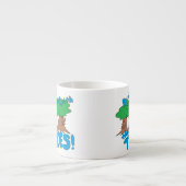 Mess niet met de BOMEN! Espresso Kop (Voorkant)