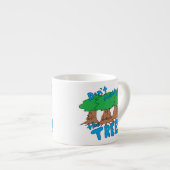 Mess niet met de BOMEN! Espresso Kop (Voorkant rechts)