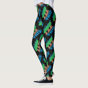 Mess niet met de BOMEN! Leggings