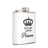 Mess niet met de prinses heupfles (Rechts)