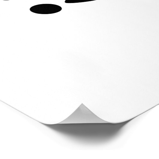 Mess niet met de Sousaphone Player Poster (Hoek)