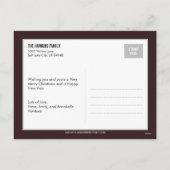 Message adorable Carte postale Photo de Noël (Dos)