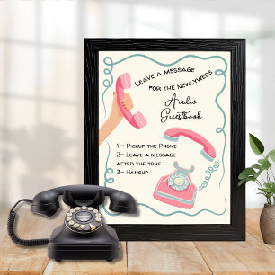 Message audio du livre d'or Doodle signe lunatique