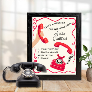 Message audio du livre d'or Doodle signe lunatique