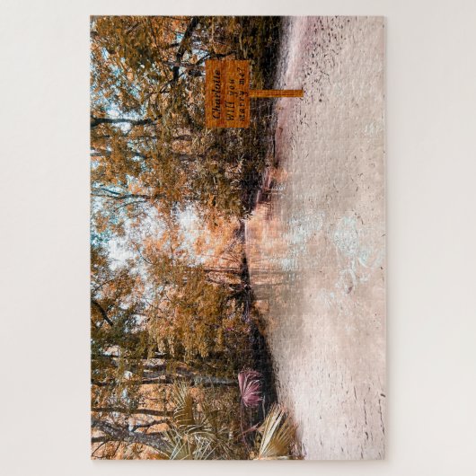 Message caché Sunrise Stream Me Marier Puzzle (Vertical)