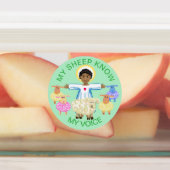 Message chrétien Étiquette (Apposé)