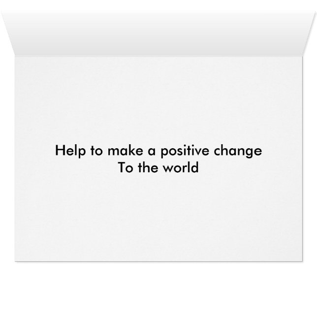 Message contre la violence armée (Intérieur Horizontal (Bas))