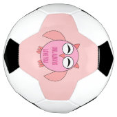 Message d'amour mignon Boule de football (Tourné)