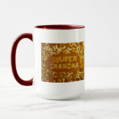 Message dans ma tasse de grand-maman de soupe (Gauche)