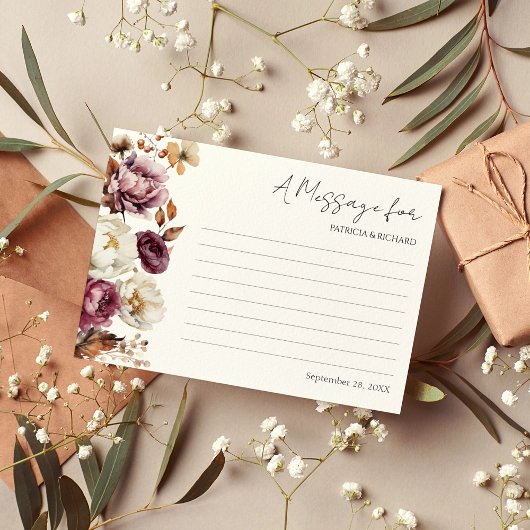 Message Dans Une Carte À Bouteille | Mariage de au