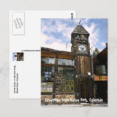 Message de bienvenue de la carte postale Estes Par (Devant / Derrière)