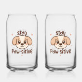 Message de Chien Positif Inspirant (Verso)