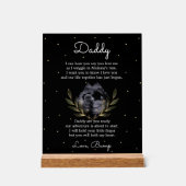 Message de coeur de Bump à papa (Recto)