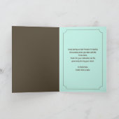 Message de musicien de Merci de guitare personnali (Intérieur)