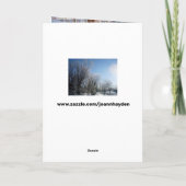 MESSAGE DE NOËL À AIMÉ UNE CARTE INCARCÉRÉE (Dos)