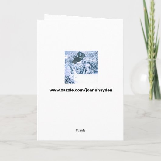 MESSAGE DE NOËL À AIMÉ UNE CARTE INCARCÉRÉE (Dos)