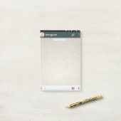 Message de note de post-it de l'iPhone 6 d'écran (Sur un bureau)