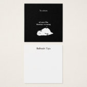 Message du diable du lundi (Devant & derrière)