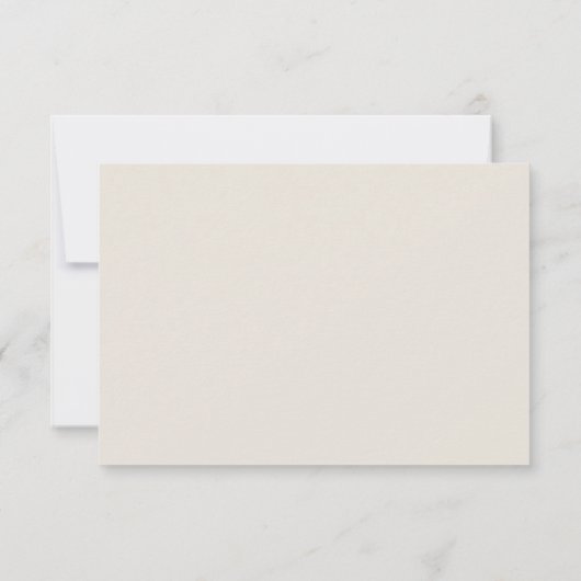 Message d'une bouteille - Cartes à plat Merci de p (Dos)