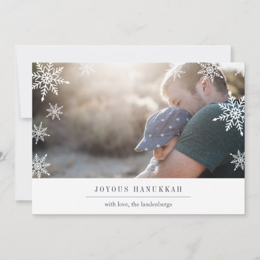 Message Editable moderne du carte photo | de (Devant)